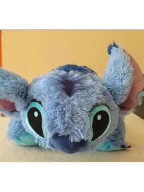 Rare STITCH 20" Pillow Pet Pal Plush Doll Authentic Soft Plush From Disney Parks